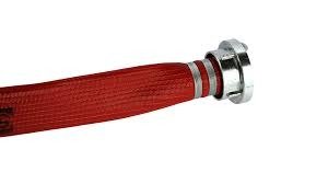 Producto - Manguera para Bomberos Roja Armtex de 25mm x 25mts Con Union Storz