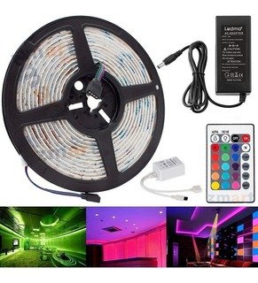 Producto - Tira led 50x50 RGB 5mtros con control