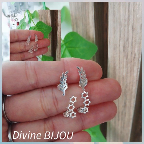 Producto - Aros trepadores acero blanco