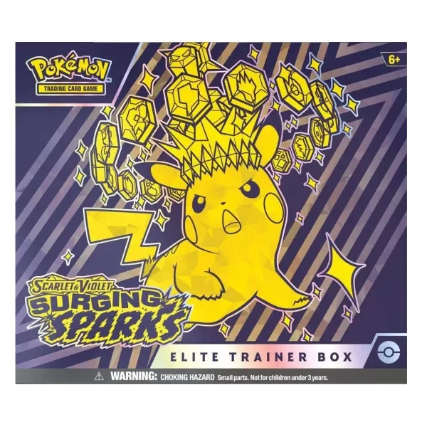 Producto - Surging Sparks Elite Trainer Box - ORIGINAL - INGLES - 4
