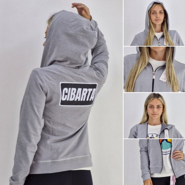 Producto - Campera Cibarta Modelo Fati color Gris Plomo