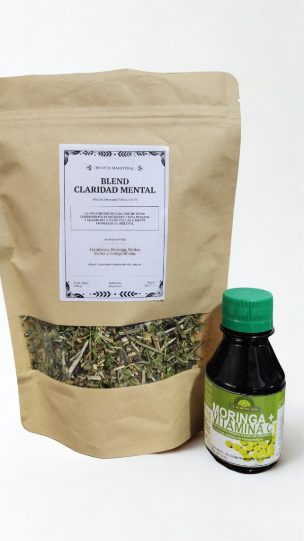 Producto - Combo Claridad Mental - Blend + Comprimidos de moringa