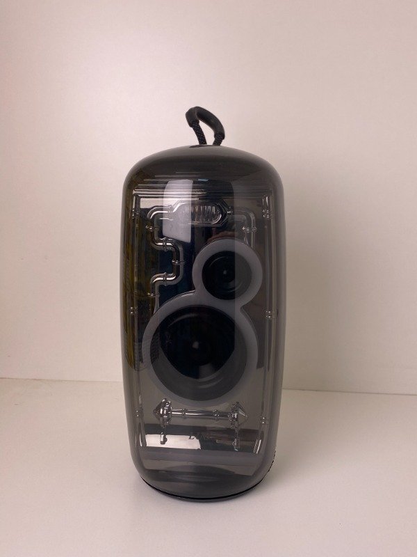 Producto - Parlante transparente xbass