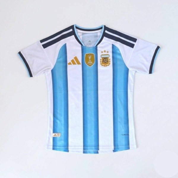 Producto - Camiseta Futbol Selección Argentina Tres Estrellas TERMOSELLADA G5
