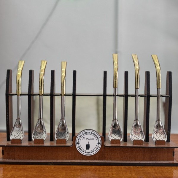 Producto - Bombilla pico loro bronce