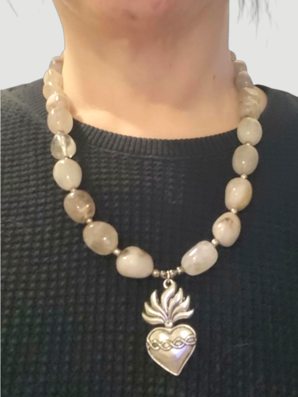 Producto - Colección Corazón Piedras cristal de roca