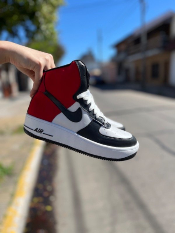 Producto - AIR FORCE 1 BOTITA ROJA