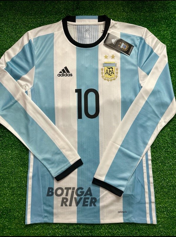 Producto - CAMISETA AFA ARGENTINA ADIZERO PROFESIONAL TEMP. 2016/17 #10 MESSI - (T4 - S)
