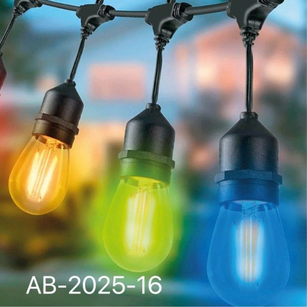 Producto - Guinalda led para exterior multicolor AB-2025-16