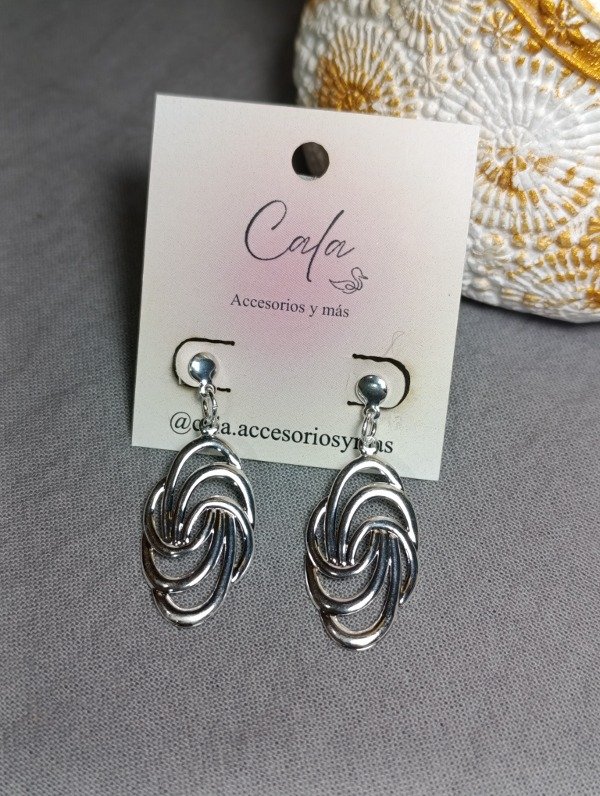 Producto - Aros colgantes óvalo