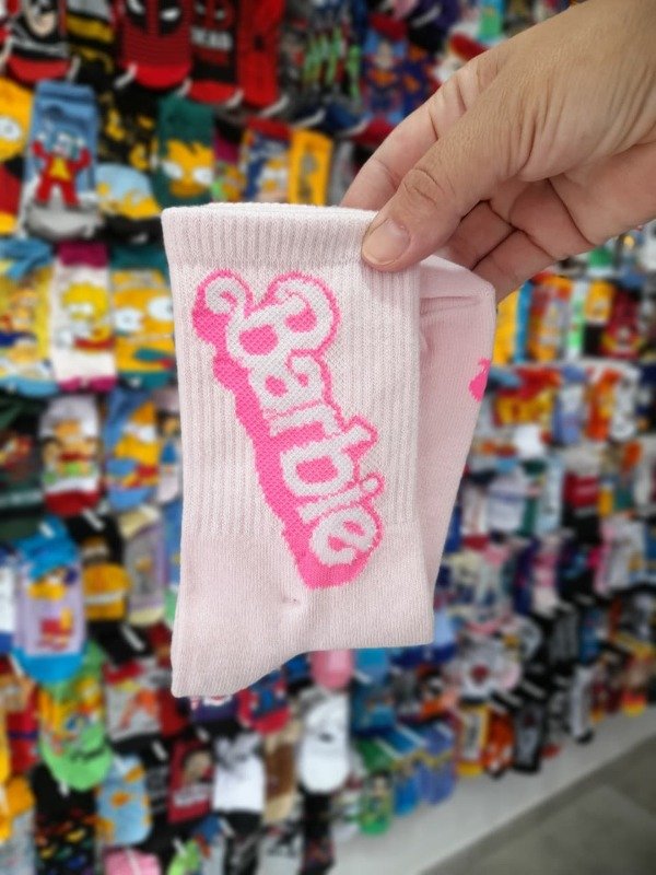 Producto - Media Caña Adulto Barbie Rosa