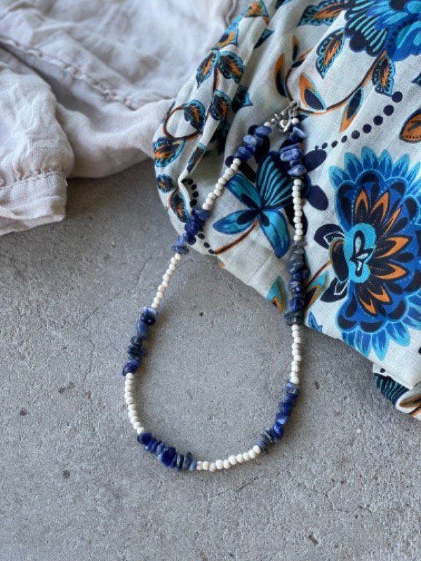 Producto - Collar escallitas piedra natural