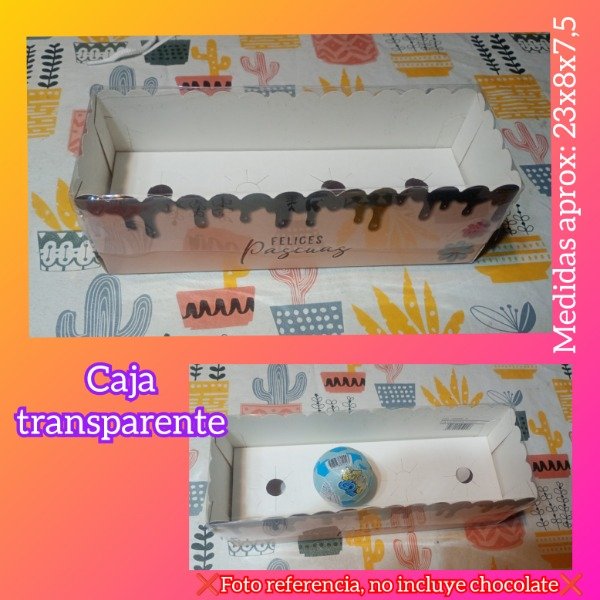 Producto - Caja pascuas transparente