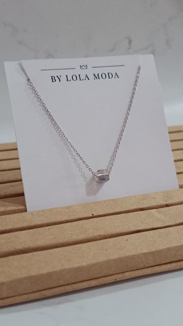 Producto - Collar cubo tornasol