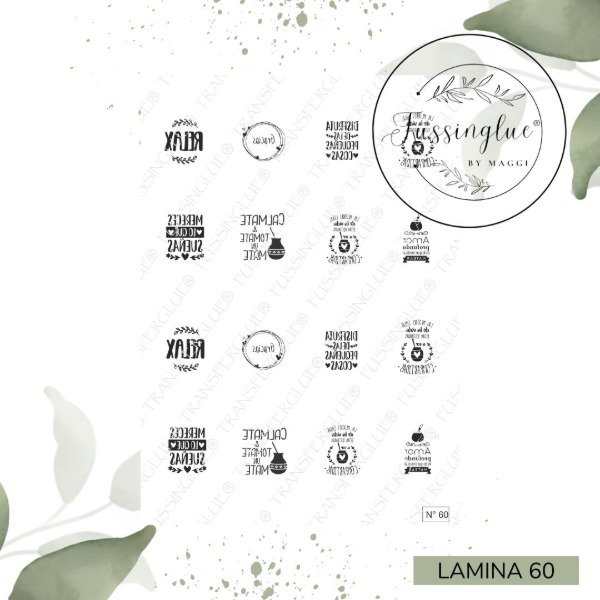 Producto - LAMINA TRANSFERGLUE 60