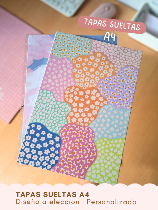 Producto - Tapas sueltas A4 - (con o sin discos)