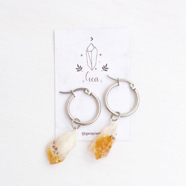Producto - Aros Citrino