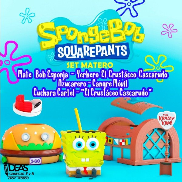 Producto - Set Matero Bob Esponja version 1