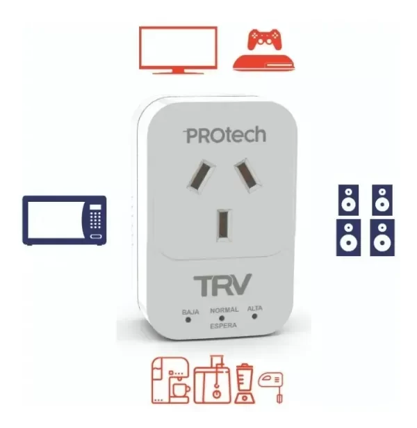 Producto - Protector De Voltaje Trv - Protech E