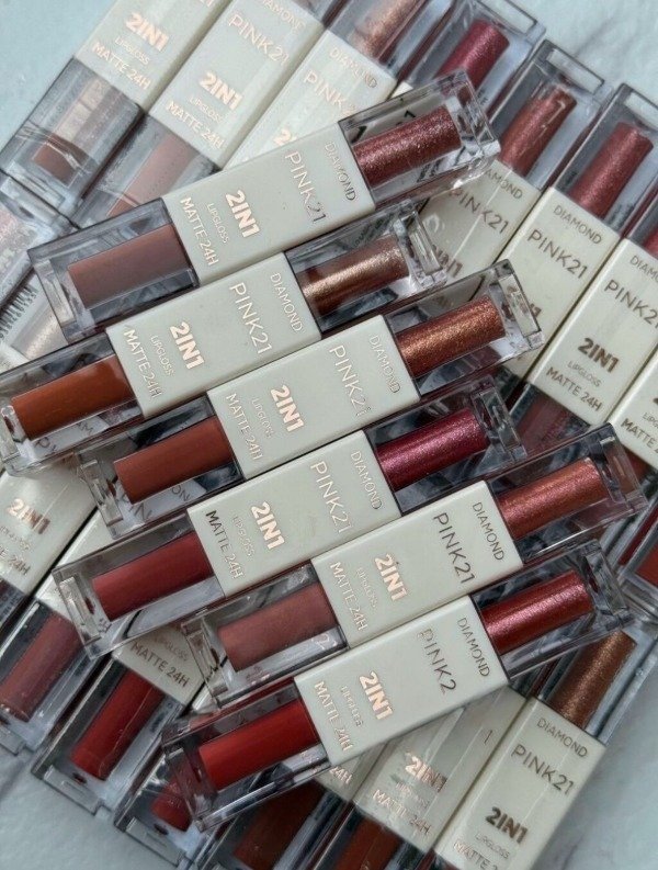 Producto - labial 2 en 1 diamond pink 21 - 0