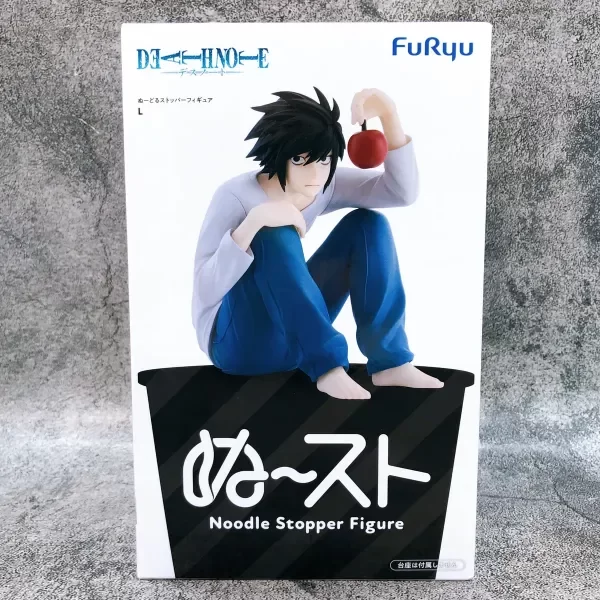 Producto - Figura Original L Lawliet, Death Note.  Noodle Stopper -  FuRyu
