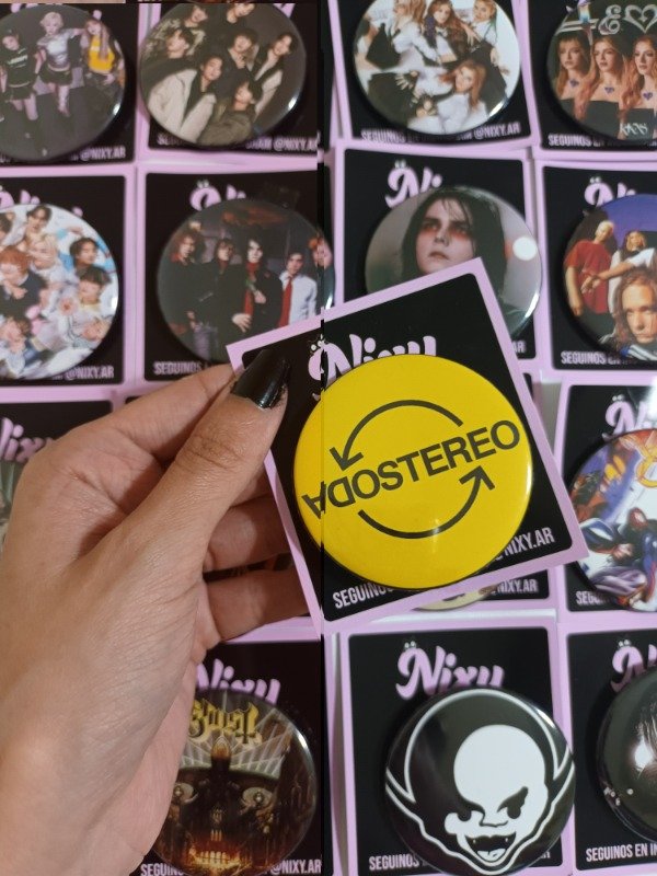 Producto - Pin Soda Estereo