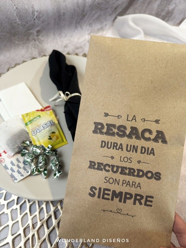Producto - Kit antiresaca Impreso