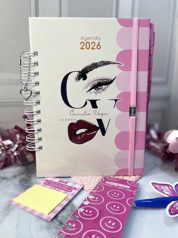 Producto - Agenda 2026 semanal con horarios