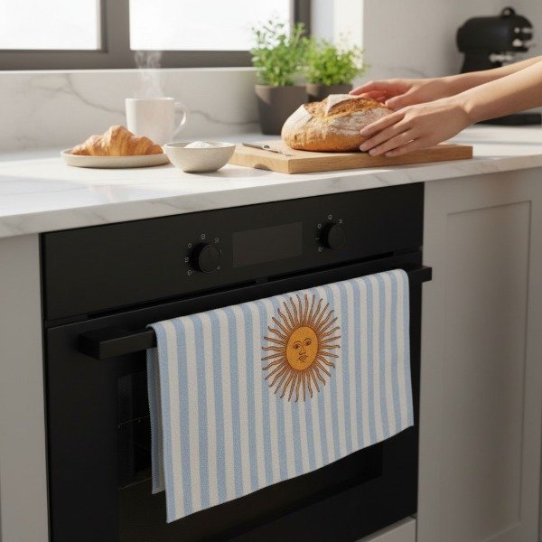 Producto - PAÑO ARGENTINA REPASADOR/INDIVIDUAL/TOALLA DE MICROFIBRA 50X40 CM