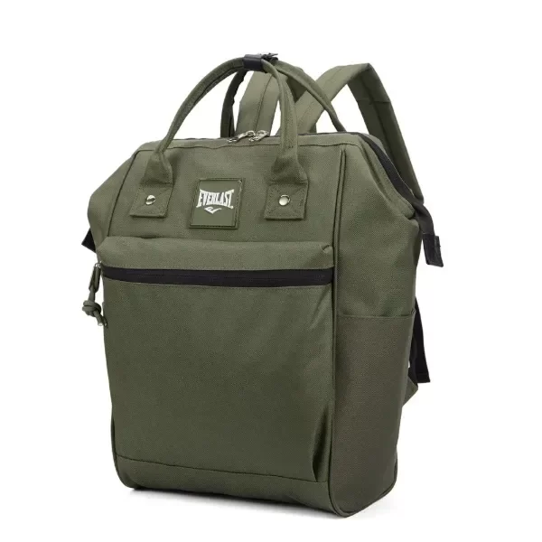 Producto - MOCHILA BOCA DE PEZ VERDE MILITAR