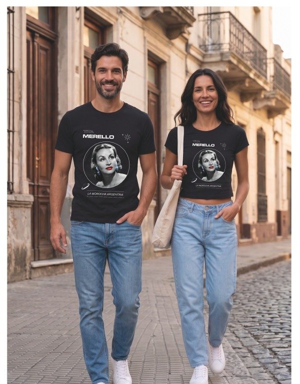 Producto - Remera Tita Merello La Morocha Argentina - Negra - 5