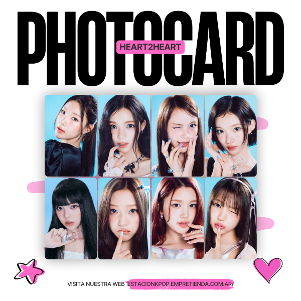 Producto - SET PHOTOCARDS HEART2HEART SELCAS