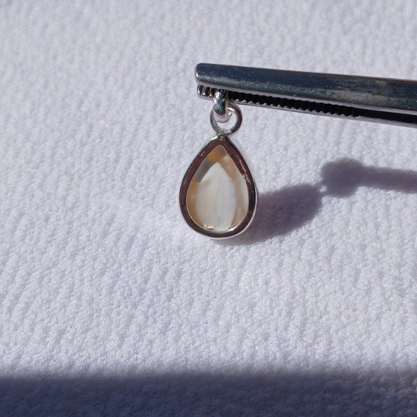 Producto - Dije plata 925 Nácar gota - 1