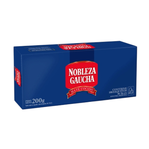 Producto - MATECOCIDO NOBLEZA GAUCHA CAJA 25 SAQ.