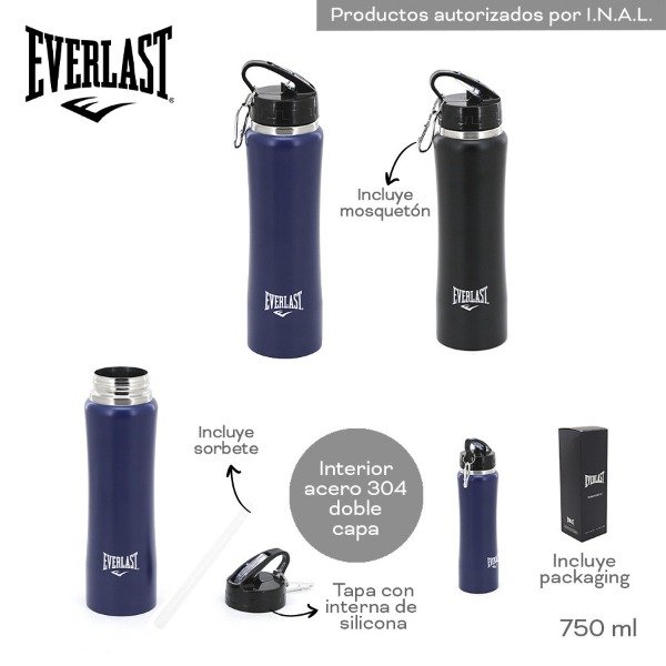 Producto - BOTELLA TÉRMICA EVERLAST COD 14711F - 0