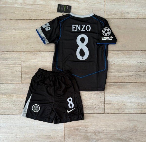 Producto - Kit Niño 25/26 Chelsea Suplente Negro Enzo 8