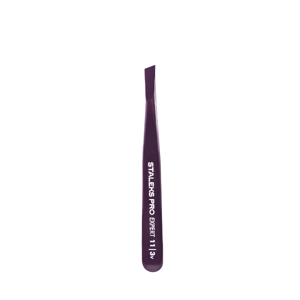 Producto - Pinzas para cejas profesional - Expert 11-3 Violet