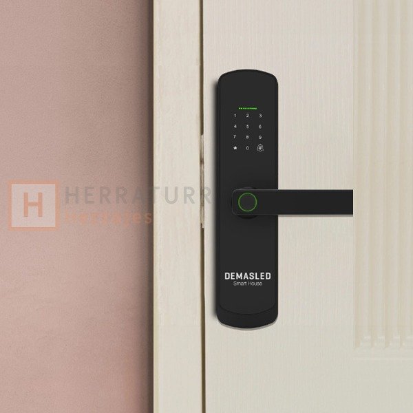 Producto - Cerradura biometrica Smart digital - WIFI - APP - Inteligente - DOMO-39-A3