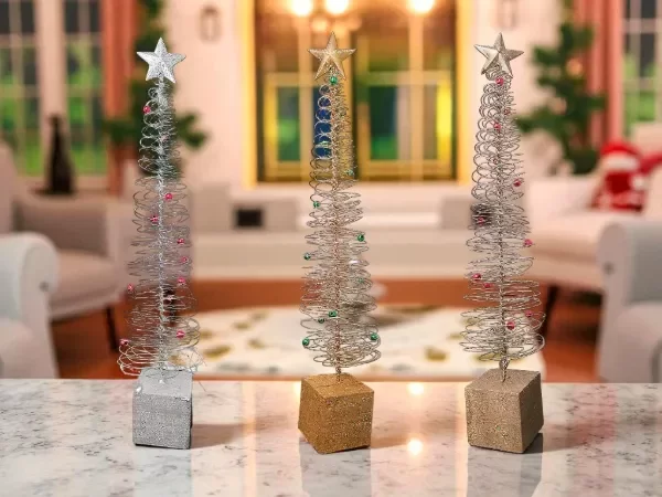 Producto - ARBOL ESPIRAL CON BASE 40 CM