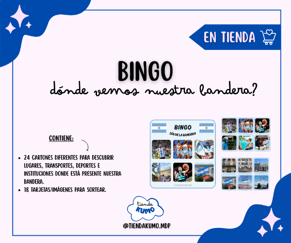 Producto - BINGO DÍA DE LA BANDERA