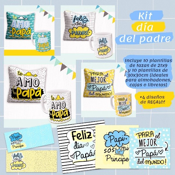 Producto - Combo sublimación tazas y almohadones