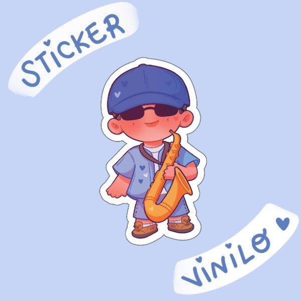 Producto - Sticker Nam - Saxo!