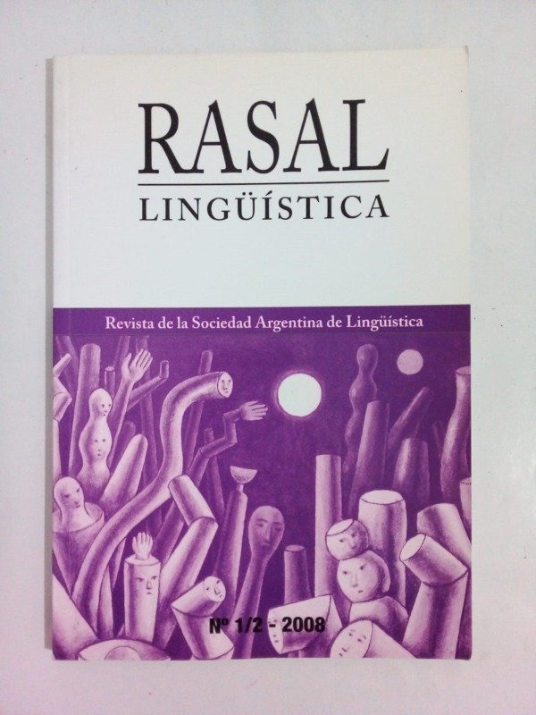 Producto - Rasal lingüística #1/2 2008 - Sociedad Argentina de Lingüística