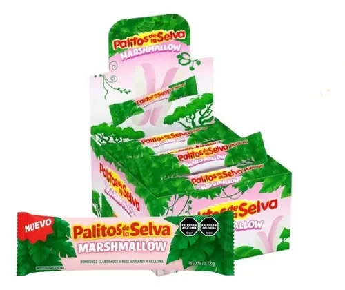 Producto - MALVAVISCO PALITO DE LA SELVA X24UN