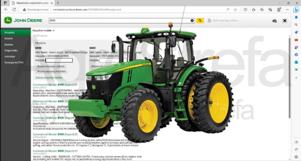 Producto - John Deere Service Advisor 5.3