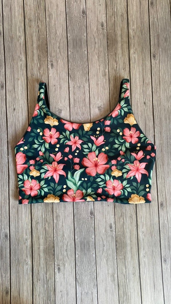 Top love reversible colección florecer
