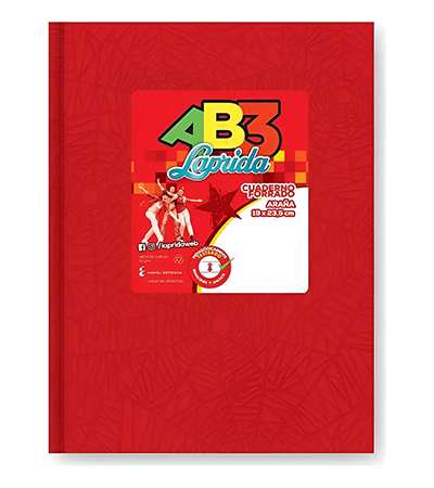 Producto - Cuaderno LAPRIDA  forrado  AB3 19 x 23 tapa dura x 50 hs - 1