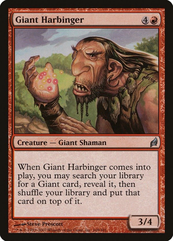Producto - Giant Harbinger  Lorwyn