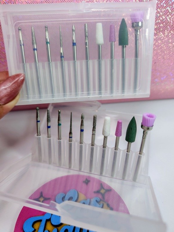 Producto - Set Fresas Diamantadas + estuche x10u