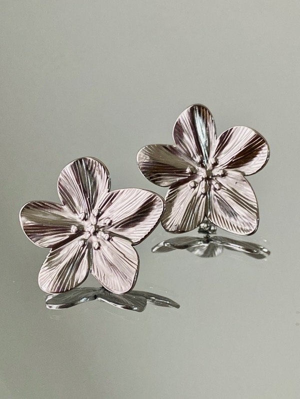 Producto - Aros Daisy silver Waterproof